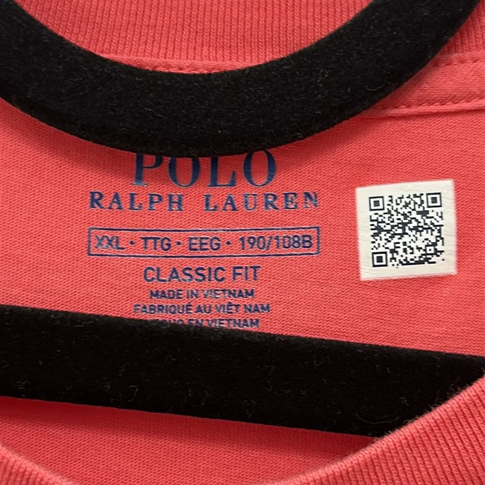 Polo Ralph Lauren Classic Fit Coral Pocket T-Shirt